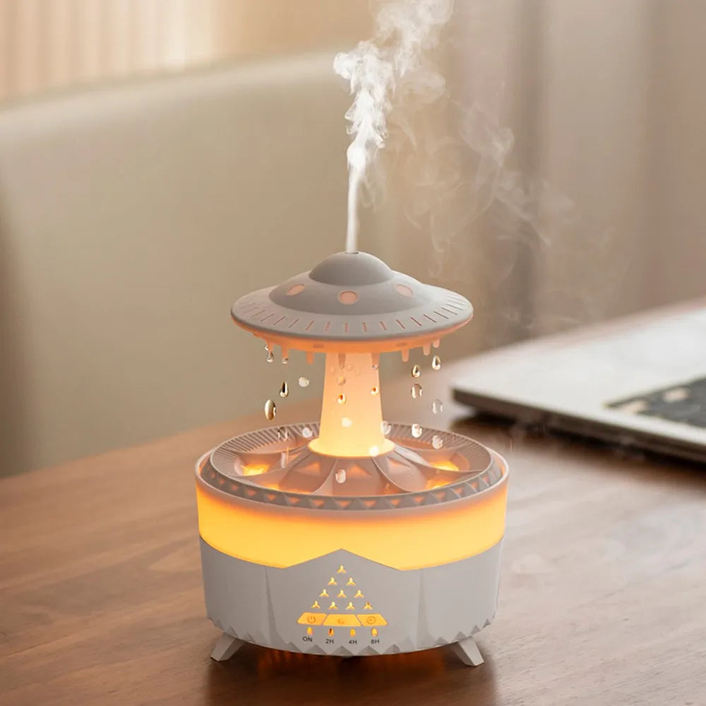 Ultrasonic Aroma Diffuser and Humidifier with Ambient Night Light