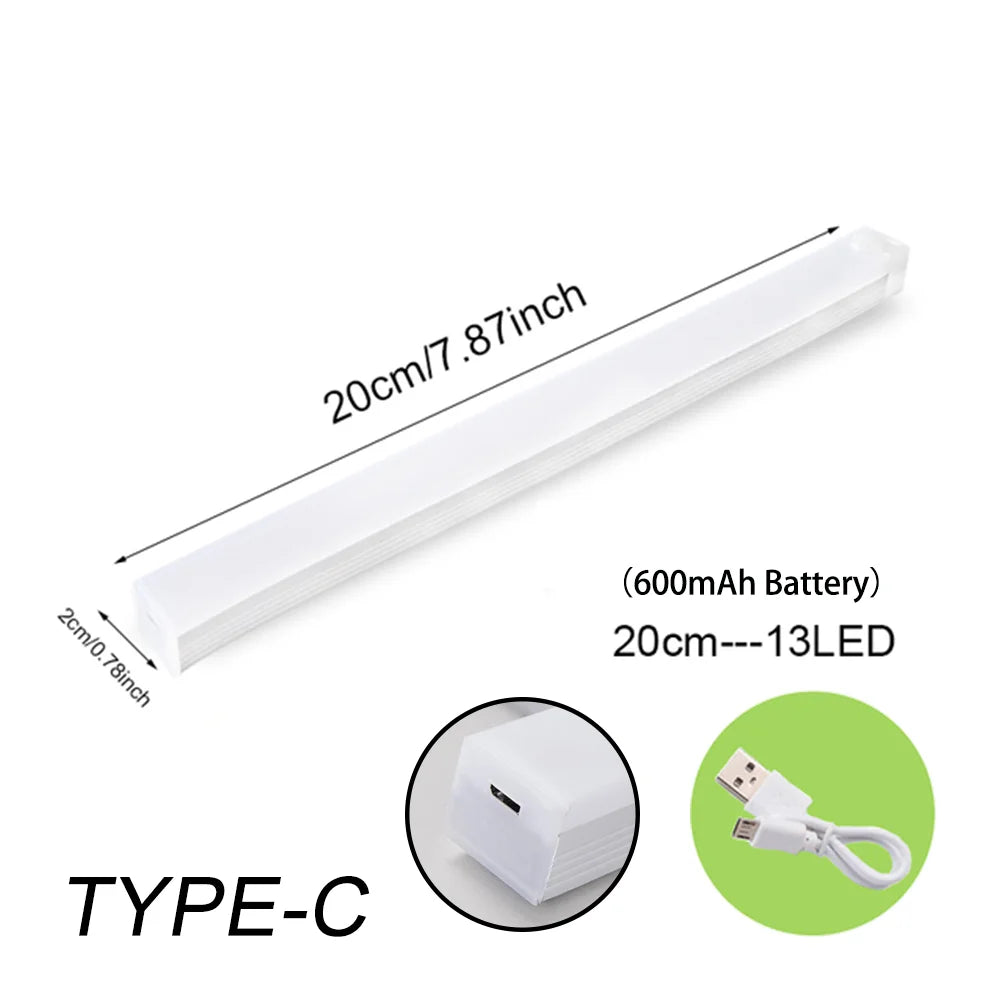 USB-C Rechargeable LED Motion Sensor Light Strip