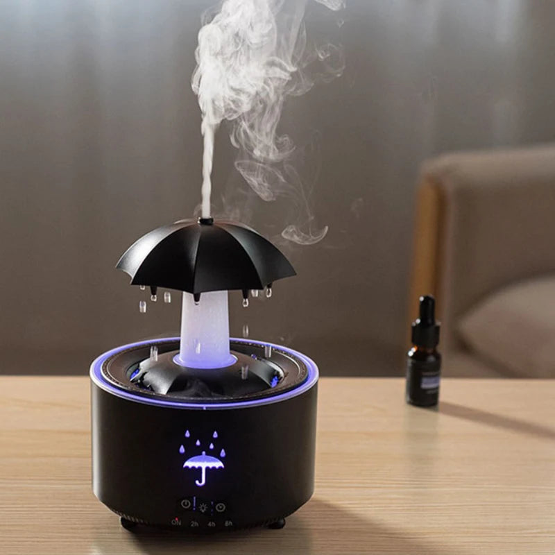 Ultrasonic Aroma Diffuser and Humidifier with Ambient Night Light