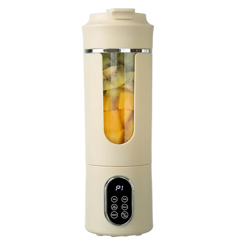 USB-Rechargeable Personal Blender with Stainless-Steel Blades