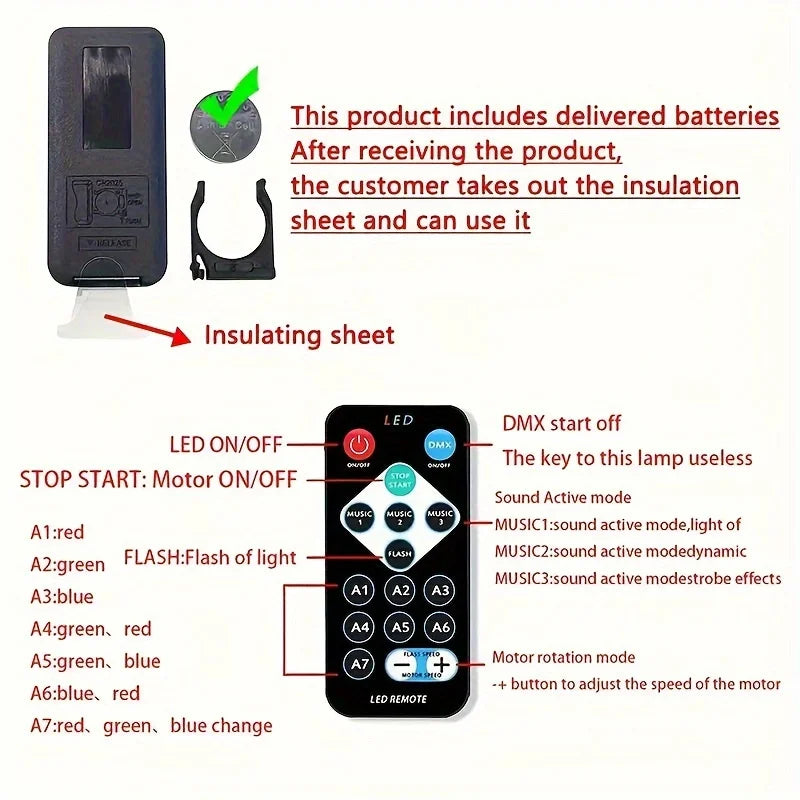 USB-Powered RGB Galaxy Star Projector Night Light