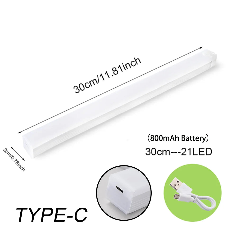 USB-C Rechargeable LED Motion Sensor Light Strip