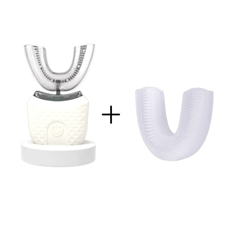 U-Shaped 360° Electric Toothbrush with 4 Brushing Modes