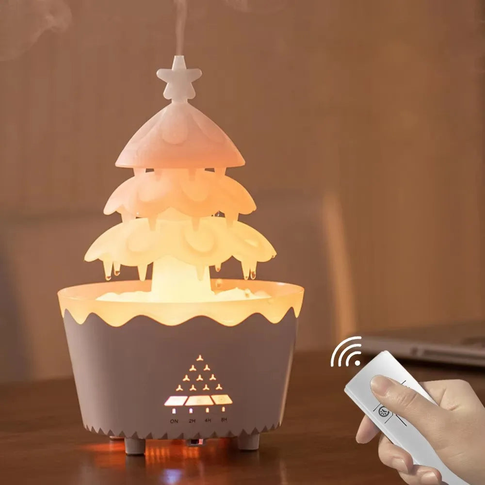 Ultrasonic Aroma Diffuser and Humidifier with Ambient Night Light