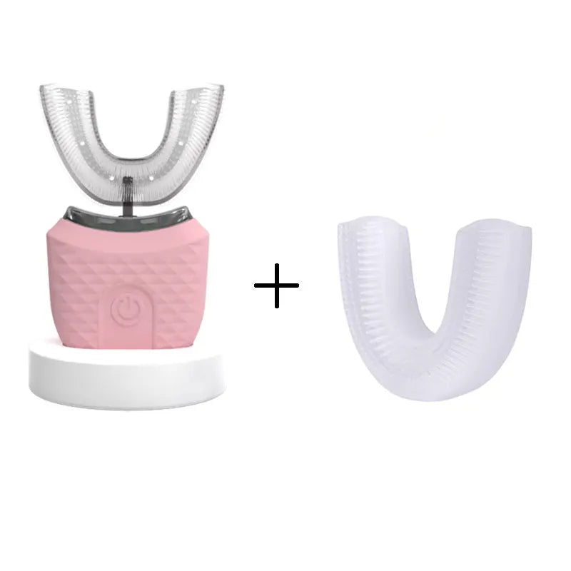U-Shaped 360° Electric Toothbrush with 4 Brushing Modes