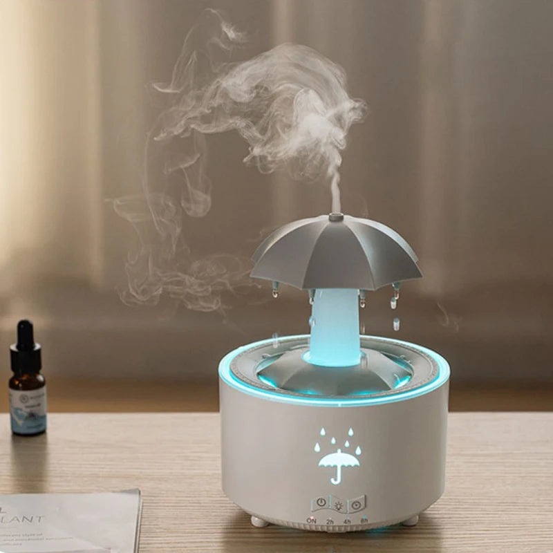 Ultrasonic Aroma Diffuser and Humidifier with Ambient Night Light